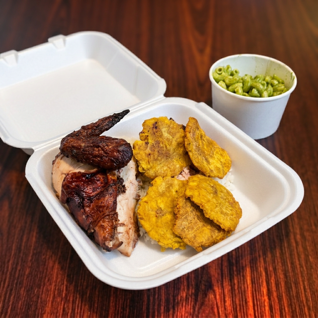 Half Chicken White Combo.